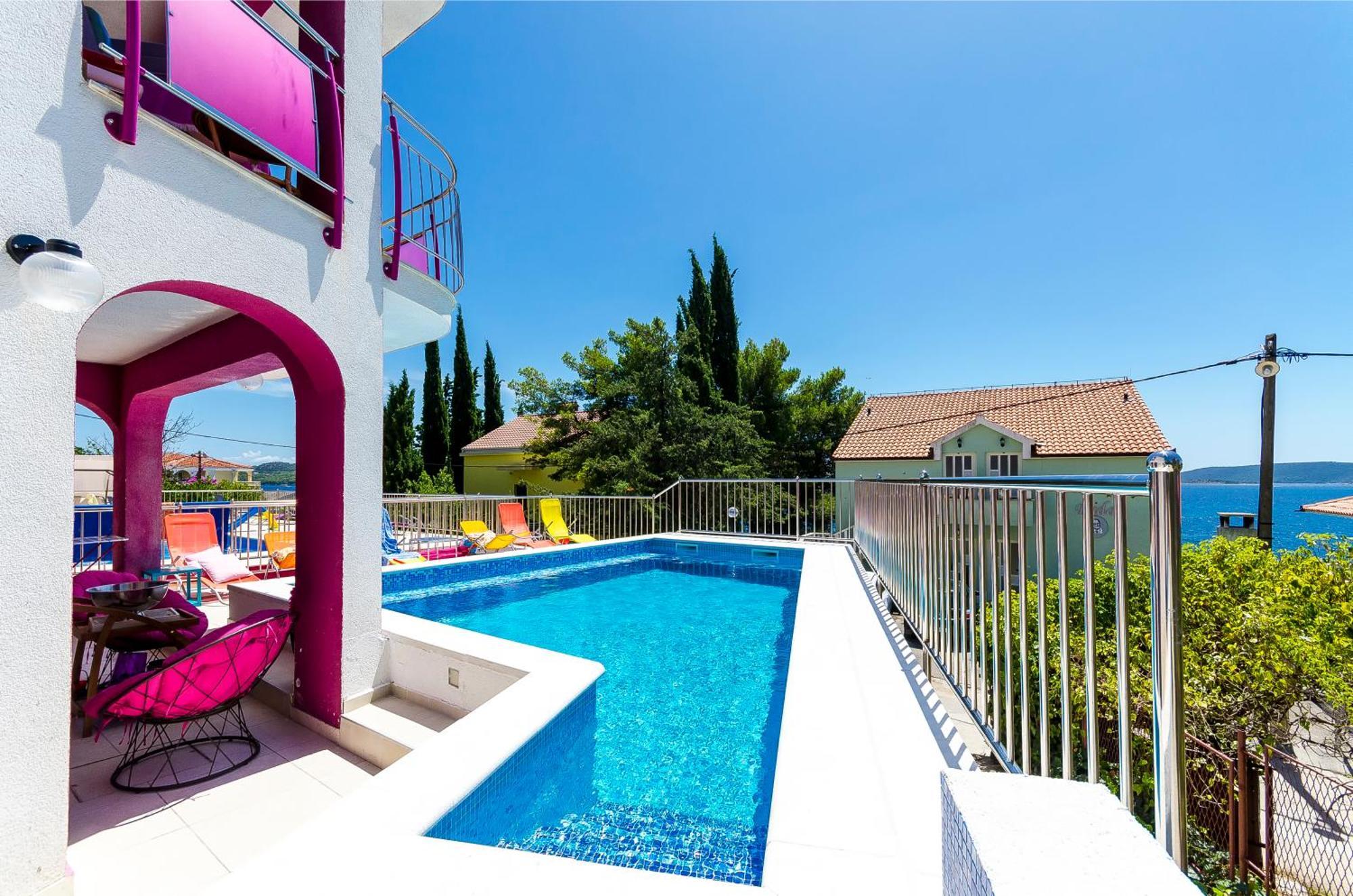 Villa Pinky And Superior Trogir Seget Vranjica Exteriér fotografie