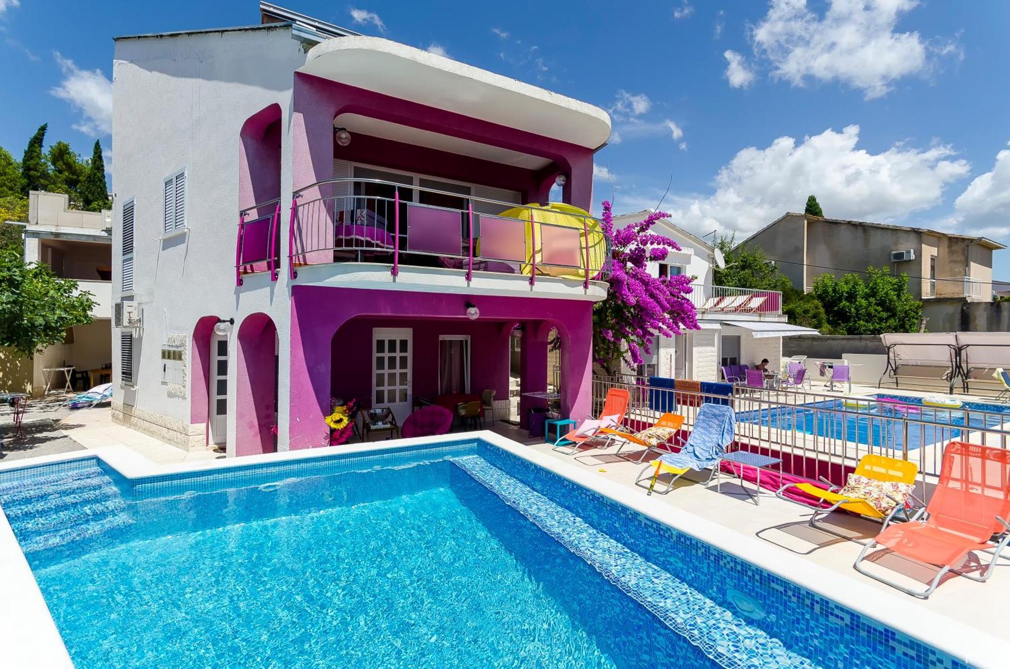 Villa Pinky And Superior Trogir Seget Vranjica Exteriér fotografie